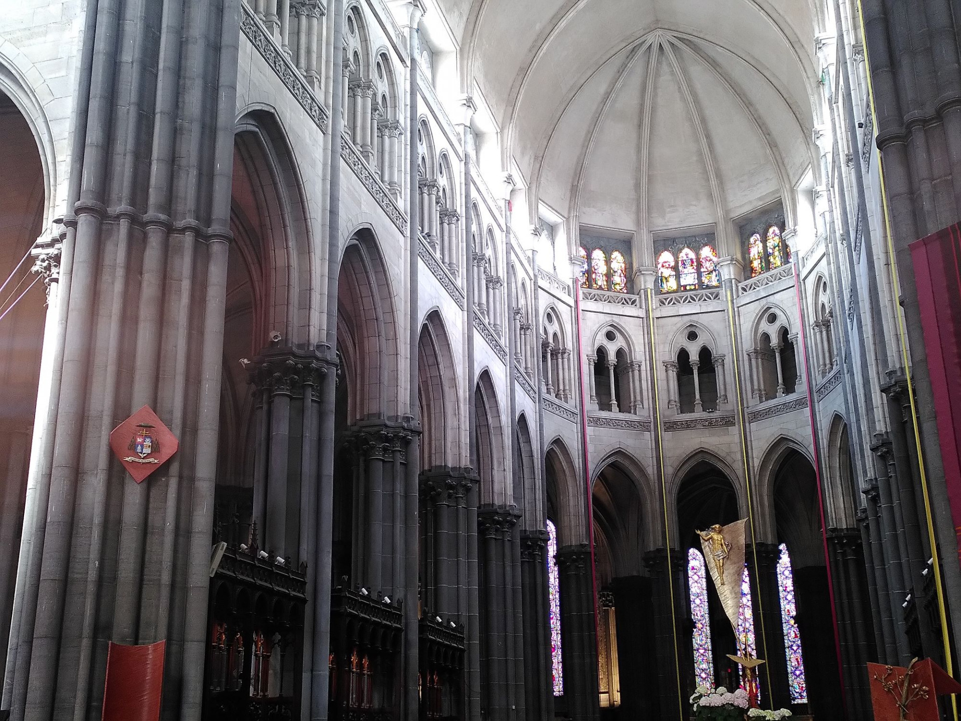 choeur, cathédrale, Notre-Dame, Treille, Lille