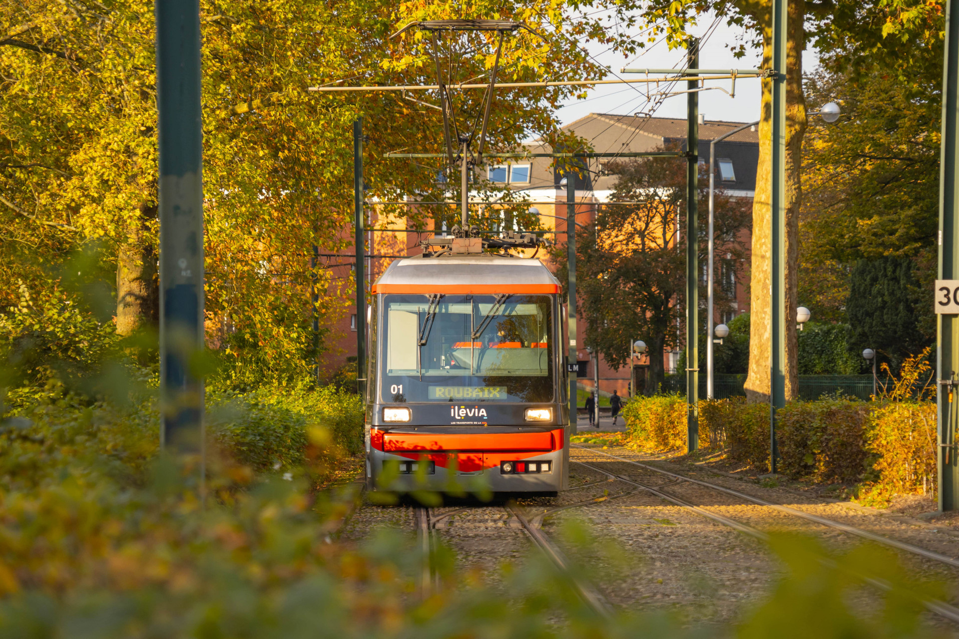 Tramway vers Roubaix