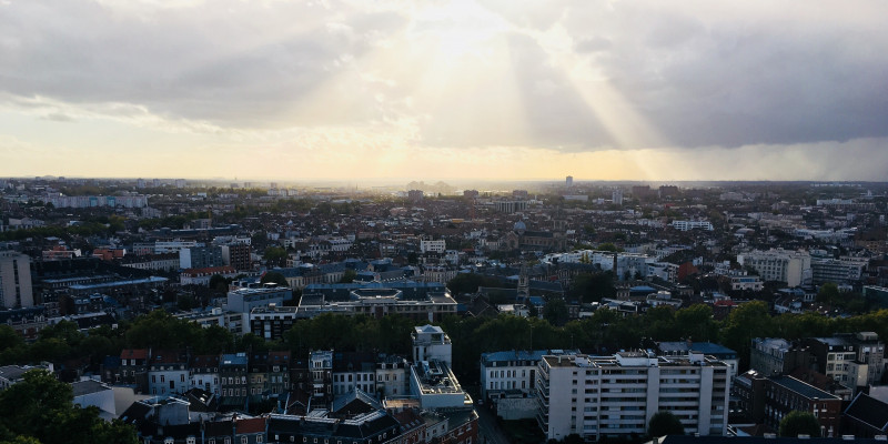 Panorama depuis le beffroi