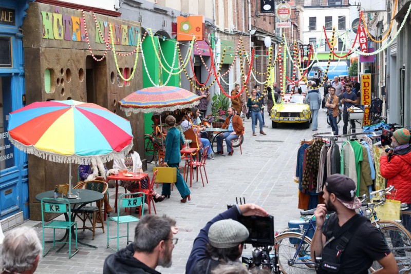 Tournage Petits meutres d'Agatha Christie Tourcoing